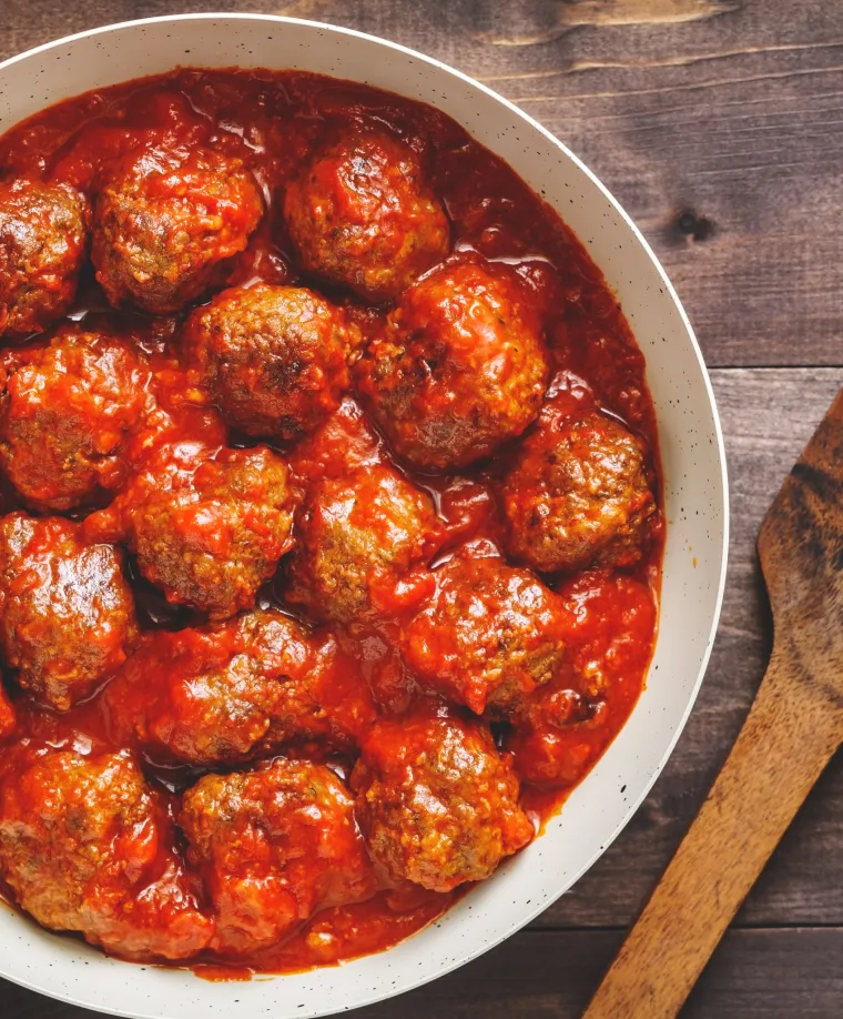 Turkey Meatballs in Marinara Sauce